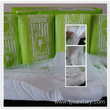 Bulk breathable cotton sanitary pads